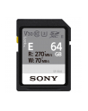 Sony SDXC E series          64GB UHS-II Class 10 U3 V30 - nr 1