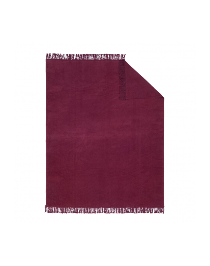 Ibena Uni Blanket Braga red 150x200 główny