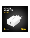 Intenso Power Adapter W20C Kolor: BIAŁY 1x USB-C 20W - nr 14
