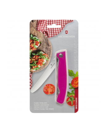 Victorinox Swiss Classic Foldable Paring Knife  pink