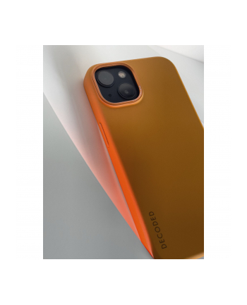 Decoded AntiMicrobial Silicone Backcover iPhone 14 Apricot