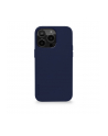 Decoded AntiMicrobial Silicone Backcover iP 14 Pro Navy Peony - nr 1