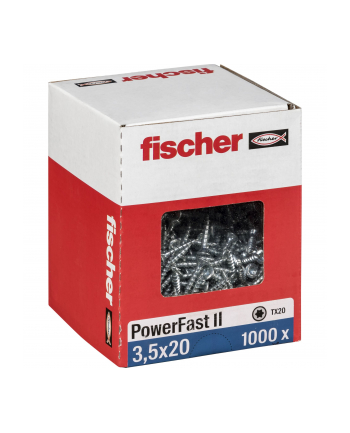 Fischer PowerFast II 3,5x20 SK TX VG blvz 1000