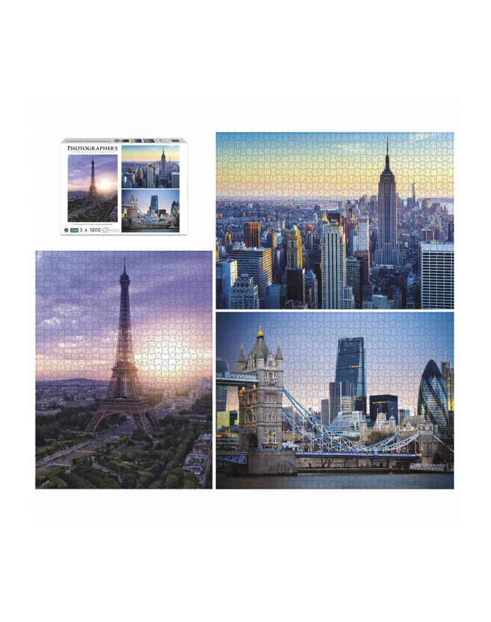 Ambassador Landmarks 3x 1000 Pieces główny