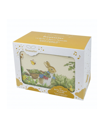 Trousselier Jewellery Music Box Peter Rabbit