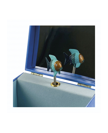 Trousselier Jewellery Music Box Rainbow Fish, Night Glow