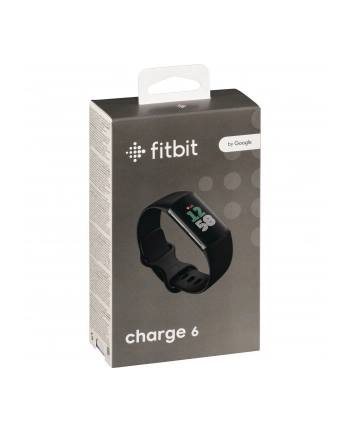 Fitbit Charge 6 obsidian band/Kolor: CZARNY nr 2