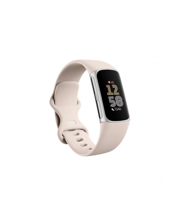 Fitbit Charge 6 porcelain band/silver nr 2