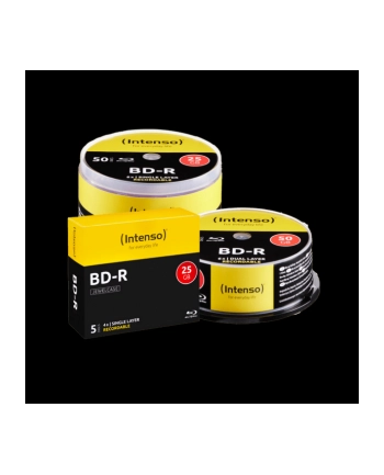 1x25 Intenso BD-R 50GB printable 6x Speed, Cakebox nr 2