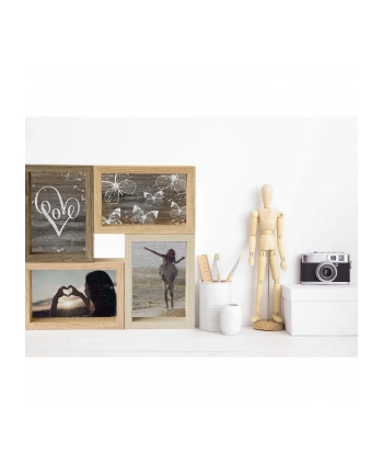 nielsen design Nielsen Collage Mixed Colours 4 4x10x15 Wood Gal. bunt 8999348 nr 2