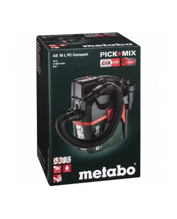 Metabo AS 18 L PC Compact Cordless Vacuum nr 2