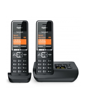 Gigaset Comfort 550A duo Kolor: CZARNY/chrome nr 1