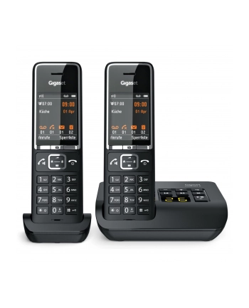 Gigaset Comfort 550A duo Kolor: CZARNY/chrome nr 2