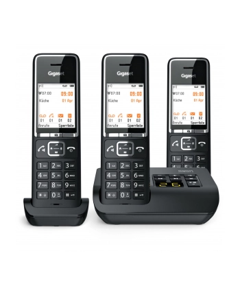 Gigaset COMFORT 550A trio Kolor: CZARNY/chrome nr 2