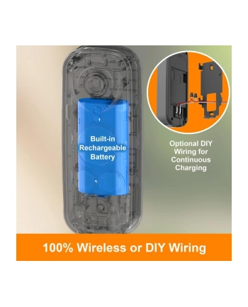 Toucan Wireless Video Doorbell PRO with Radar Motion Detection nr 2