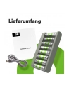 gp batteries GP ReCyko E821 8-fold Round Bat. Charger+4xAA 2100mAh/4xAA 850mAh - nr 15