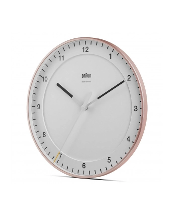 Braun BC 17 PW DCF Radio wall clock pink/Kolor: BIAŁY nr 2