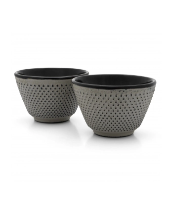 1x2 Bredemeijer Tea Cups Jang 78x53mm Cast Iron grey 153020 nr 1