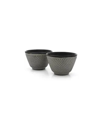 1x2 Bredemeijer Tea Cups Jang 78x53mm Cast Iron grey 153020 nr 2