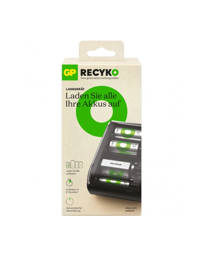 gp batteries GP ReCyko B631 Universal Charger AA/AAA/C/D/9V Accus główny