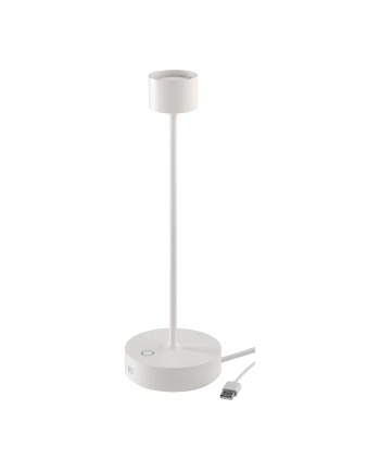 ab+ by Abert Saturno przenosna lampa stolowa biala nr 1