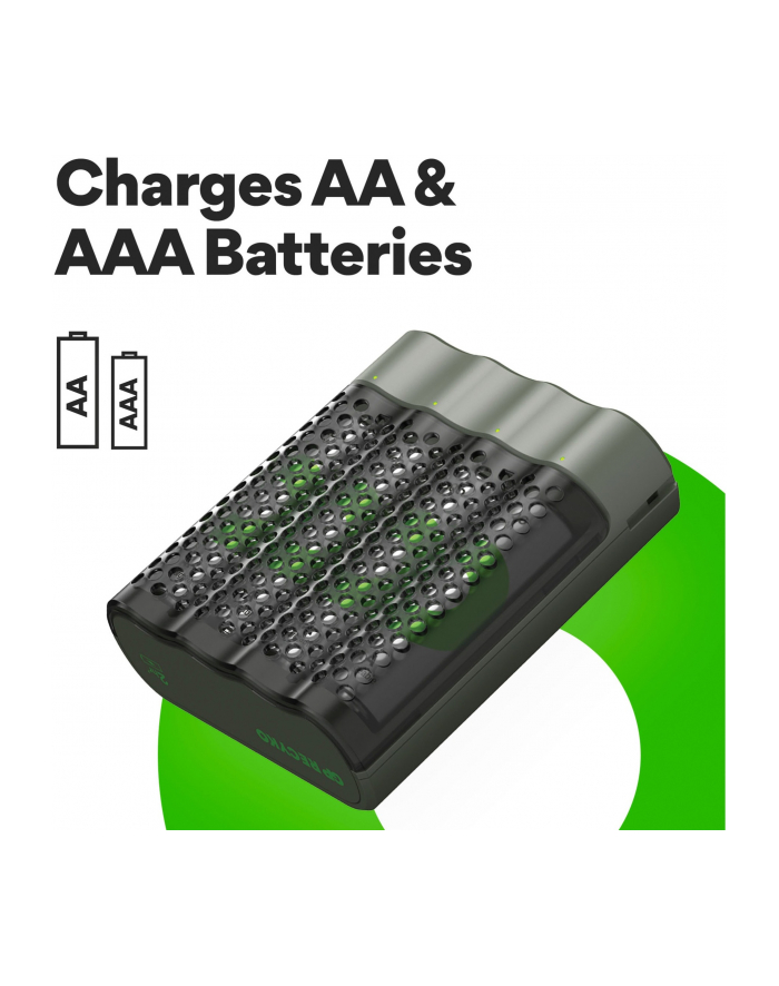 gp batteries GP ReCyko M452 4-Port USB-Model Charger incl.4xAA NiMh 2600mAh główny
