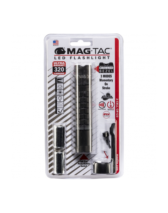 Maglite Mag-Tac crowned bezel Torch główny