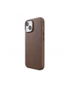 Woodcessories Bio Leather Case MagSafe iPhone 15 Plus Brown - nr 2