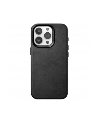 Woodcessories Bio Leather Case MagSafe iPhone 15 Pro Max Black