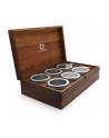 Bredemeijer Tea Box with 6 round canisters + tea measure 184101 - nr 2