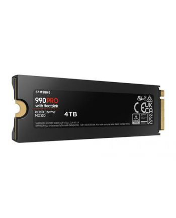 Samsung SSD 990 PRO          4TB MZ-V9P4T0GW NVMe M.2 Heatsink