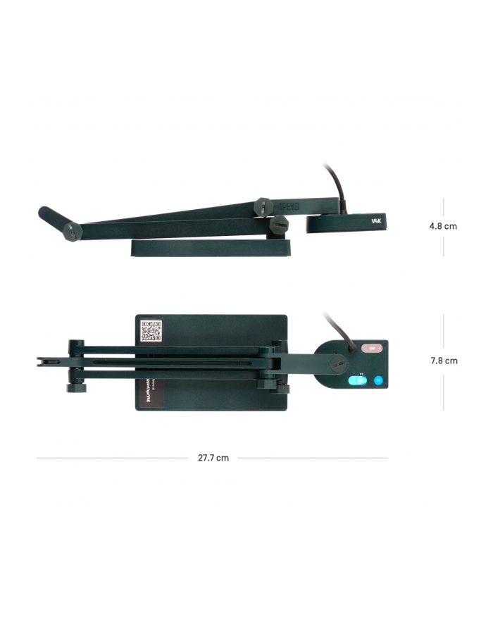 IPEVO V4K-S Document Scanner incl. Scanner Mat and Software główny