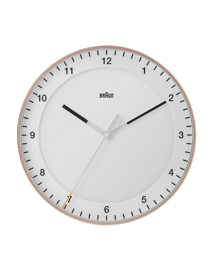 Braun BC 17 PW DCF Radio wall clock pink/Kolor: BIAŁY główny