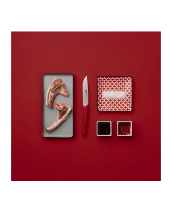 Berkel steak knife set 4-pcs. Color red