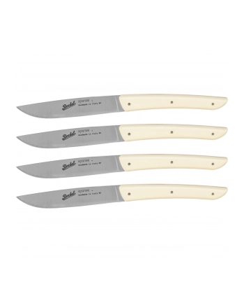 Berkel steak knife set 4-pcs. Color cream