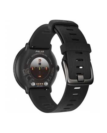 Polar Ignite 3 Titanium Silicone Band Kolor: CZARNY nr 2