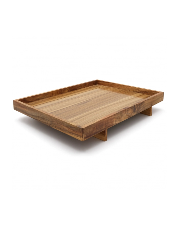Bredemeijer Serving Tray Wazuka Acacia 400x300x62mm       174007 główny
