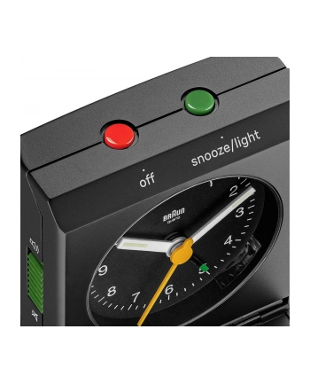 Braun BC 05 B  Quartz Foldable Alarm Clock Black nr 1