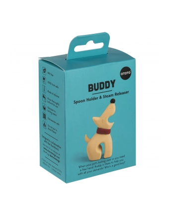 OTOTO  Buddy sandstone Beige Spoon Holder 'amp; Steam Releaser nr 2