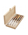 Kirschen Firmer Chisel Set WINAC in wooden box - nr 1