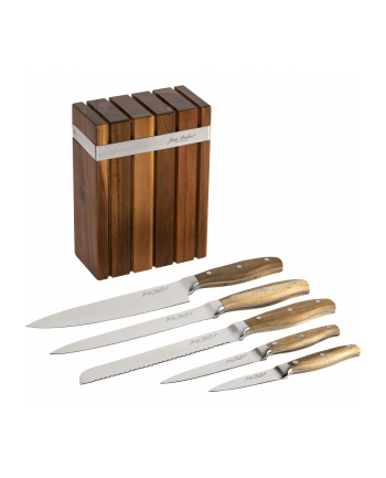 Jean Dubost Laguiole Knife Block 5 pcs.