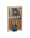 Jean Dubost Laguiole 6 pcs. Knife Set, Olive Wood - nr 3