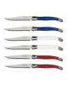 Jean Dubost Laguiole 6 pcs. Knife Set, Mixed Colours - nr 2