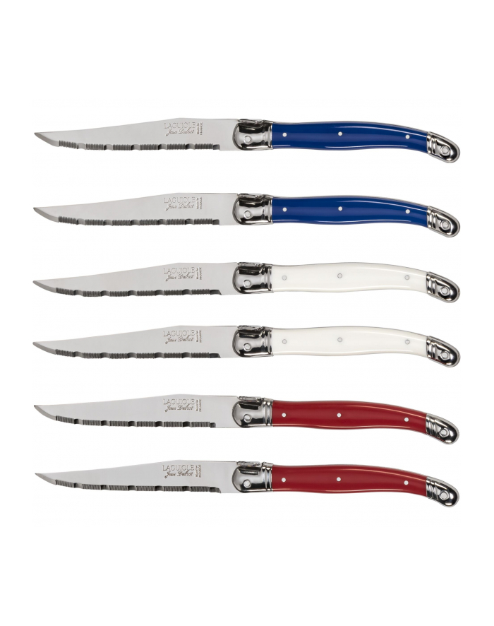 Jean Dubost Laguiole 6 pcs. Knife Set, Mixed Colours główny