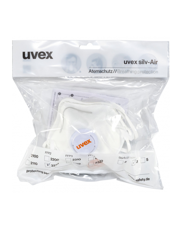 uvex silv-Air class.2210 FFP2 3x główny