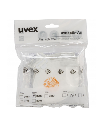 uvex silv-Air class.3200 FFP2 3x