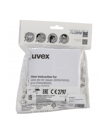 uvex silv-Air class.3210 FFP2 3x