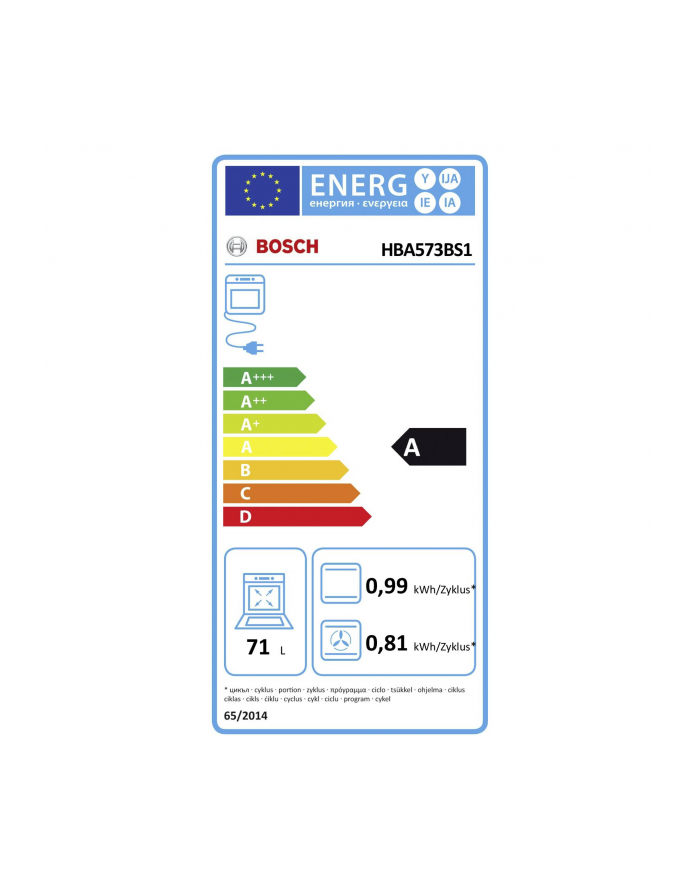 Bosch HBA 573 BS1 główny