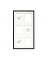 Deknudt S65KK2 Kolor: CZARNY 6x10x15 Wood Gallery double Passepartout - nr 1