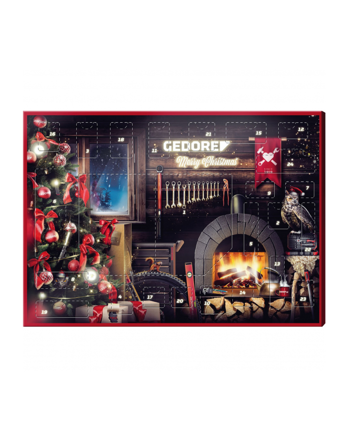 GEDORE red Advent Calendar 2024 główny